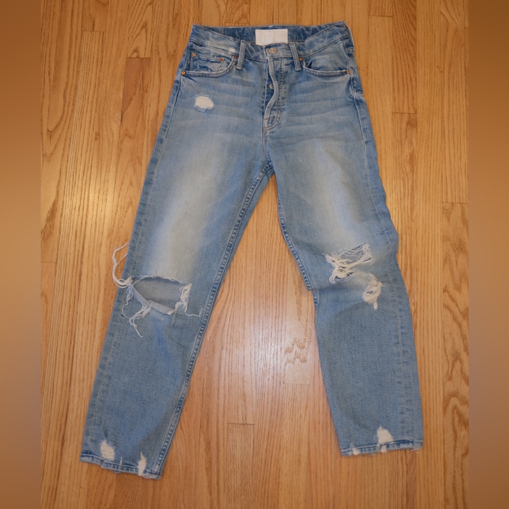 Mother The Tomcat Jeans in “Confession”